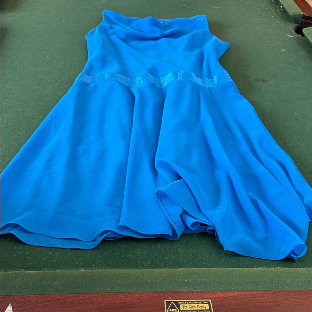 Vibrant Blue Sleeveless Dress.  CAJA‎ # 1 D